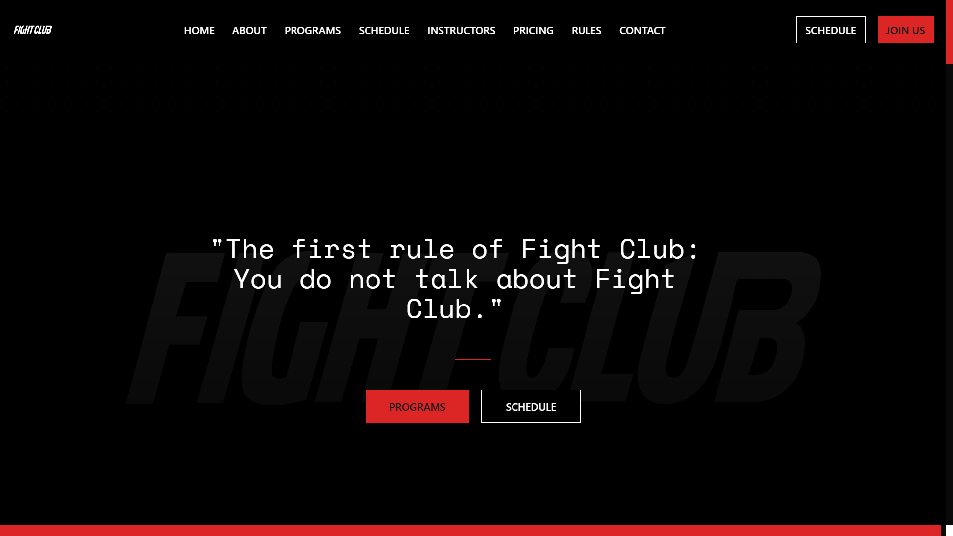 Fight Club screenshot 1