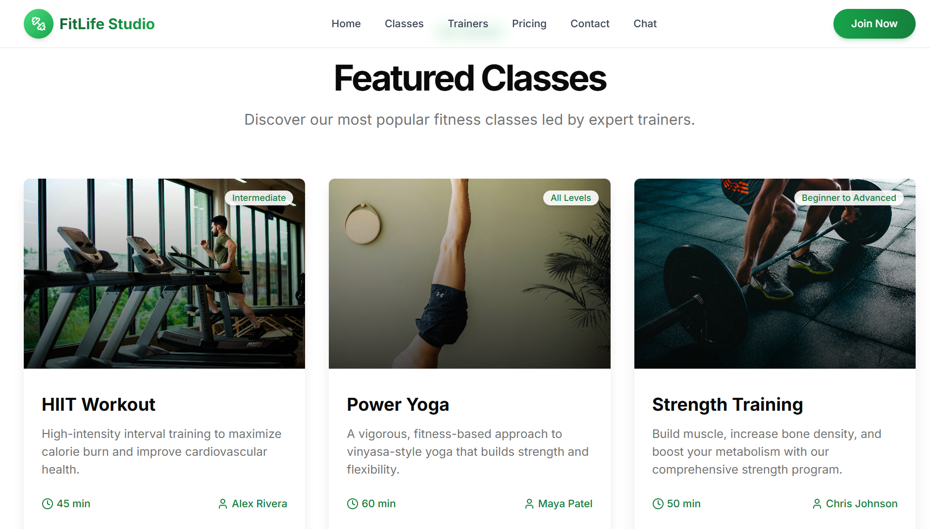 FitLife Studio screenshot 2