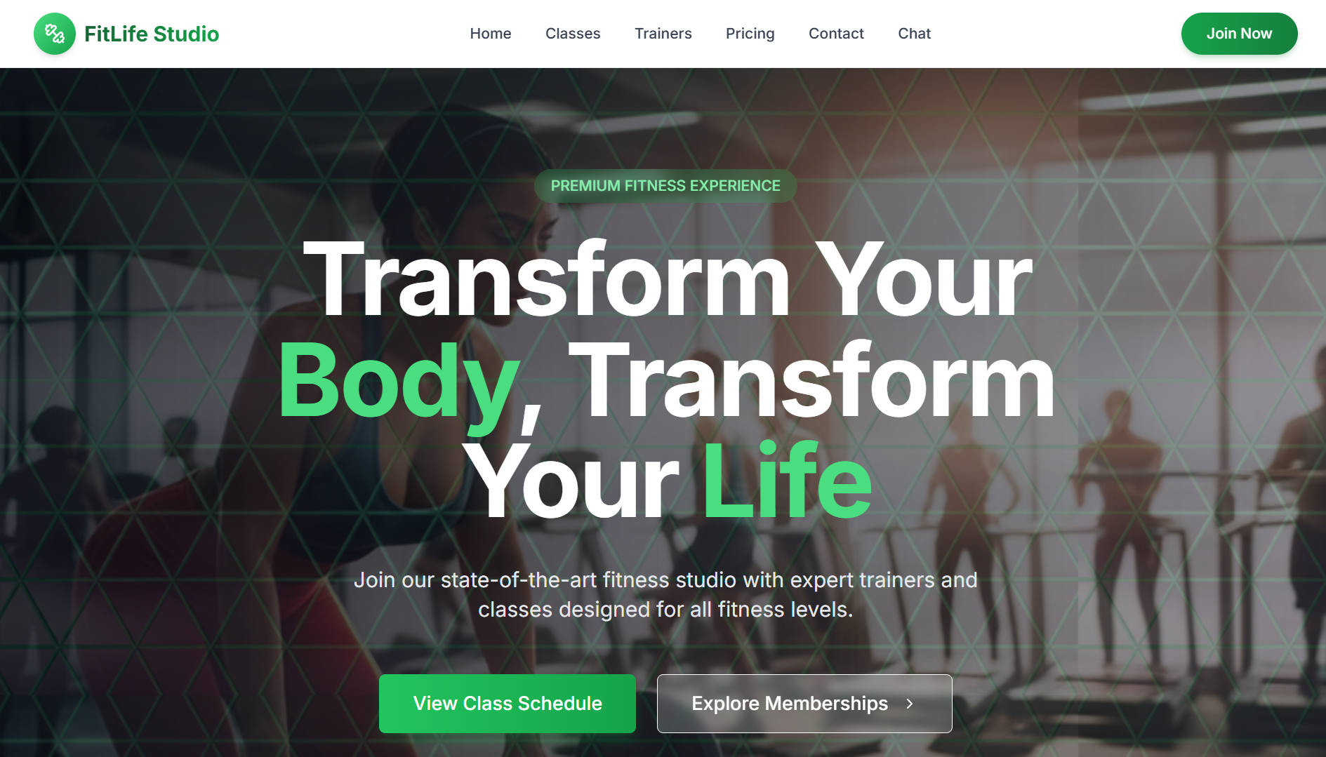 FitLife Studio screenshot 1